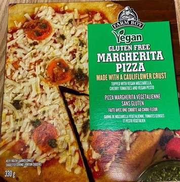 Farm Boy brand Vegan Gluten Free Margherita Pizza. Photo provided by the Canadian Food Inspection Agency.