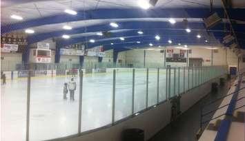 Inside Blenheim Arena. (BlackburnNews.com file photo)