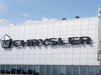 Chrysler Canada headquarters, Windsor, April 17, 2024. WindsorNewsToday.ca file photo.