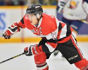 Travis Konecny. (Photo by Terry Wilson/OHL Images)