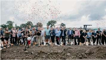 The groundbreaking ceremony for CTC-CK (Image courtesy of Children's Treatment Centre of Chatham-Kent)