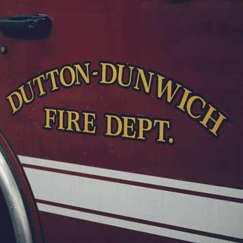 Dutton Dunwich Fire Department (photo courtesy: Dutton Fire Dept. Facebook page)