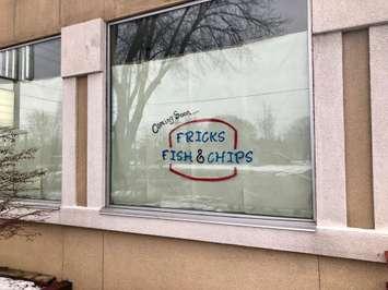 Frick's Fish and Chips newest location on February 11, 2019. (Photo by Allanah Wills)