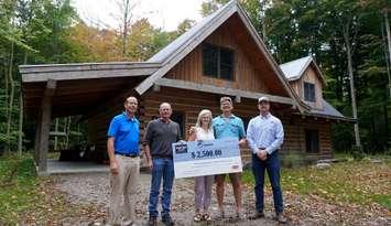 Kirk Van Will, Ian Grant, Diane and Al Bergsma, and Matt Fletcher (Image courtesy of Maizex Seeds)