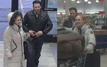 Theft suspects January 8, 2024 (Photo courtesy of the Windsor Police Service)