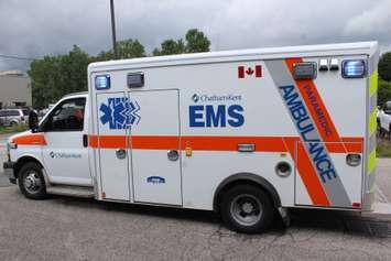 CK Ambulance side profile July 2024 Blackburn Media photo by Melissa Lariviere