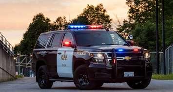 An Ontario Provincial Police cruiser. (Photo by OPP)