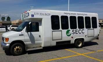 The South Essex Community Council Shuttle. (Photo courtesy SECC)