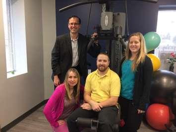 The Chatham Physiotherapy Clinic is now open at 20 Emma St. near the hospital. (Photos by Paul Pedro)
