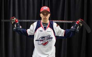 Pasquale Zito of the Windsor Spitfires. Photo provided by Windsor Spitfires.