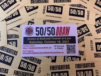 Bothwell Fire50/50 draw 2021. (Photo via Bothwell Fire Facebook)