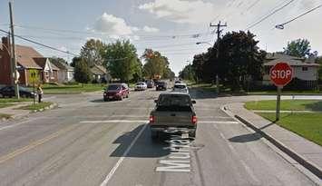 The intersection of Murray St. and Reaume Ave. in Wallaceburg. (Photo courtesy of Google Maps)