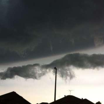 The storm over Lakeshore, June 18, 2014 (Photo courtesy of Jenn Woodrich)