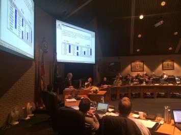 Chatham-Kent Council meets for a special meeting regarding WDC Rail on February 26, 2015. (Photo by Ricardo Veneza)
