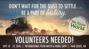 2018 IPM Volunteers needed. (Photo courtesy of the 2018 IPM organizing committee.)