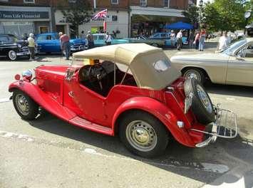 Classic car in downtown Blenheim. June 2013 (Photo courtesy of Blenheim Classics Autoshow via Facebook)