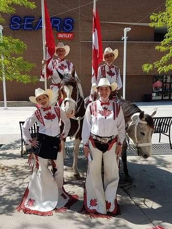 The Canadian Cowgirls. May 27, 2017. (Photo courtesy of the Blackburn Radio Chatham-Kent Summer Road Crew)