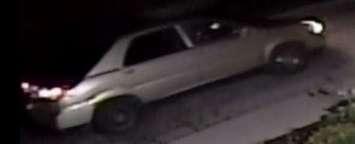 OPP in Essex need help identifying a car believed to be involved in the theft of a truck filled with work boots. July 26, 2018. (Photo courtesy of OPP)