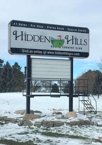 The new Hidden Hills Golf and Country Club clubhouse is closed for renovations but the pro shop remains open. Nov 20, 2019. (Photo courtesy of Hidden Hills)