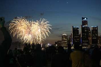 The 60th Ford Fireworks on the Windsor riverfront. Photo by Mark Brown/Blackburn News.