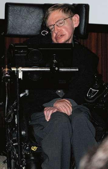 Stephen Hawking. (Photo courtesy of Wikipedia)