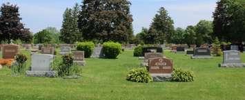 Maple Leaf Cemetery. May 28, 2017. (Photo courtesy of Sarah Cowan Blackburn News Chatham-Kent). 