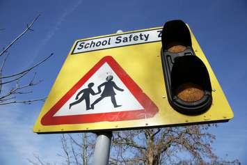 School safety zone. (Photo by © Can Stock Photo / anizza) 