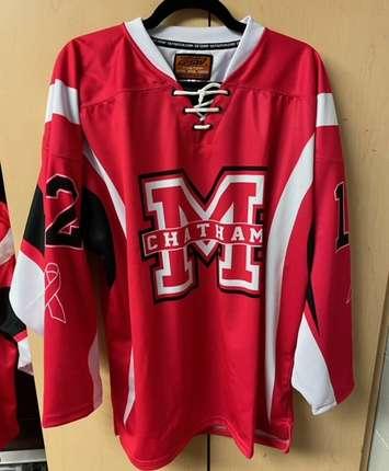 Pink Chatham Maroons jersey (Submitted photo)