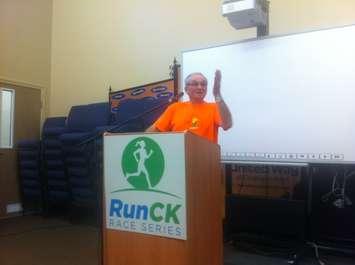 RunCk Chairperson Angelo Ligori. (Photo by Trevor Thompson)