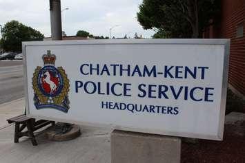 Chatham-Kent police headquarters (Photo by Allanah Wills)