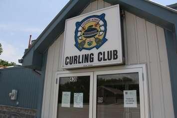 Officials at the Golden Acres Curling Club took a big gamble on a fundraiser to fix their roof earlier this year and now it's coming down to the final draw. (Photo by Michael Hugall) 
