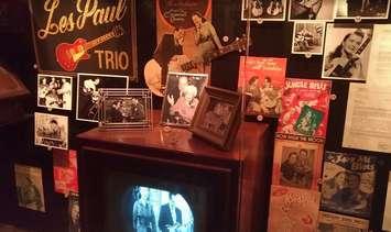 Photo of a display at the Rock & Roll Hall of Fame in Cleveland, Ohio courtesy of Shaun Campbell.