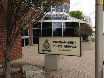 Chatham-Kent police headquarters May 12, 2015. (Photo by Simon Crouch) 