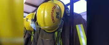 Firefighter helmet file photo by Blackburn News
