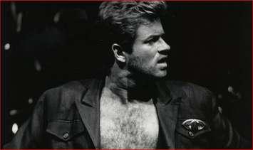 Photo of singer George Michael courtesy of Wikipedia.com.