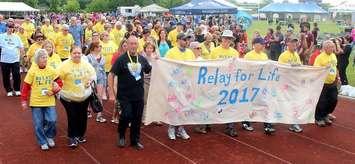 Relay for Life 2017. June 9, 2017. (Photo courtesy of Canadian Cancer Society). 