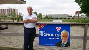 C-K-E provincial Progressive Conservative Rick Nicholls. May 14. 2014 (Photo by Trevor Thompson)