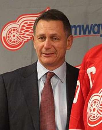 Detroit Red Wings general manager Ken Holland. Photo courtesy Wikipedia.