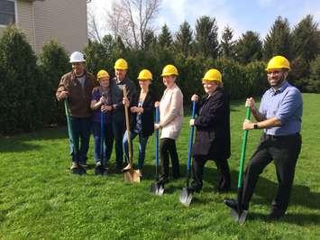 Habitat For Humanity CK holds groundbreaking ceremony in Pain Court. Apr. 27, 2018. (Photo by Paul Pedro)