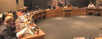 Council prepares for the first night of budget deliberations in Chatham on January 28, 2019 (Photo by Allanah Wills)