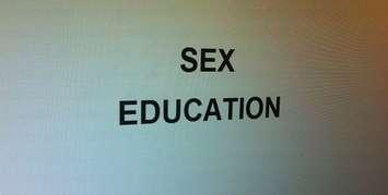 The provincial government's newly revised sex education curriculum has been released. (Photo by Mike James)