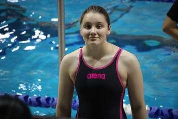 Wallaceburg swimmer Madison Broad. (Photo submitted by Clare Broad)