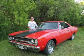 Paul Krueger of Leamington finished restoring his 1970 Road Runner after being diagnosed with prostate cancer. (Photo courtesy Paul Krueger)