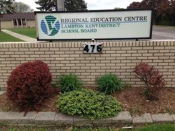 The Lambton Kent District School Board Regional Education Centre in Chatham May 13 2015 (Photo by Simon Crouch) 