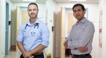 Dr. Matthew Milkovic and Dr. Aamer Somani. (Photos courtesy of the CKHA)