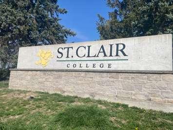 St. Clair College,  April 2023. (Photo by Maureen Revait) 