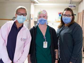 Day Surgery nursing staff at the Chatham-Kent Health Alliance. (Photo courtesy of the Chatham-Kent Health Alliance via Facebook)