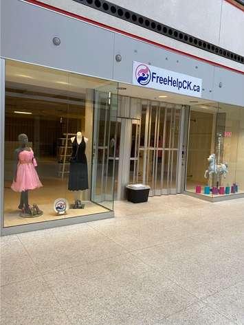 The "Say Yes To The Prom Dress" Shoprun by Free Help CK in the Downtown Chatham Centre (Photo courtesy of Free Help CK)