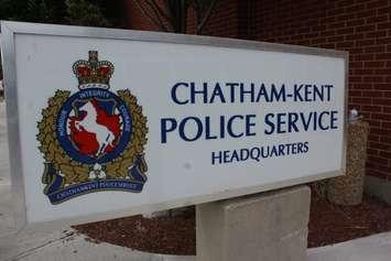 Chatham-Kent police headquarters (Photo by Allanah Wills)