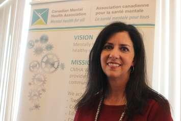 Camille Quenneville, CEO of the Canadian Mental Health Association of Ontario. (Photo by Ricardo Veneza)